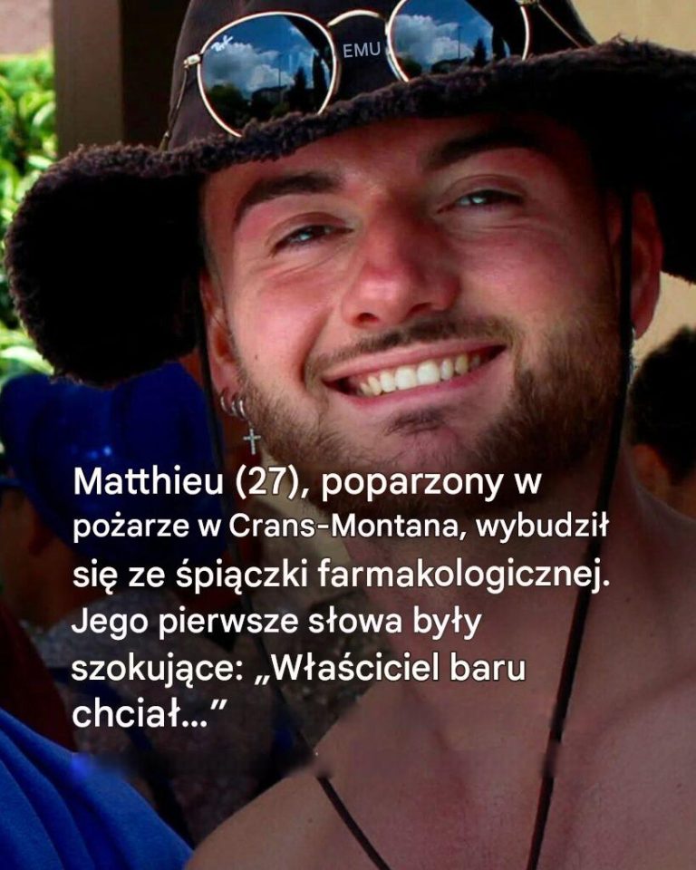 Wybudzając się ze śpiączki po pożarze, Matthieu przerywa milczenie… 😱🔥 👇Zobacz więcej