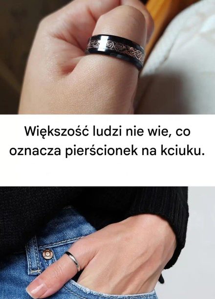 Pierścień na kciuku: co to znaczy?