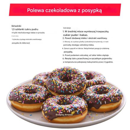 Polewa czekoladowa do pączków z kawałkami czekolady