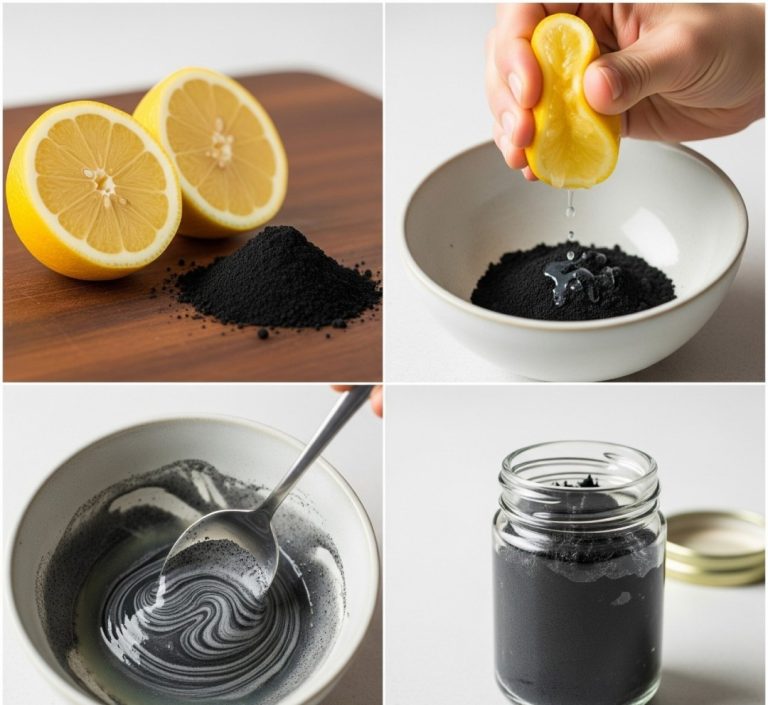 Wystarczy wymieszać CYTRYNĘ z WĘGLEM DRZEWNYM, a nie będziesz już musiał wydawać pieniędzy na targu