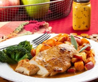 🍎🍗 Przepis na Cider Glazed Chicken z Hash! 🥔🔥