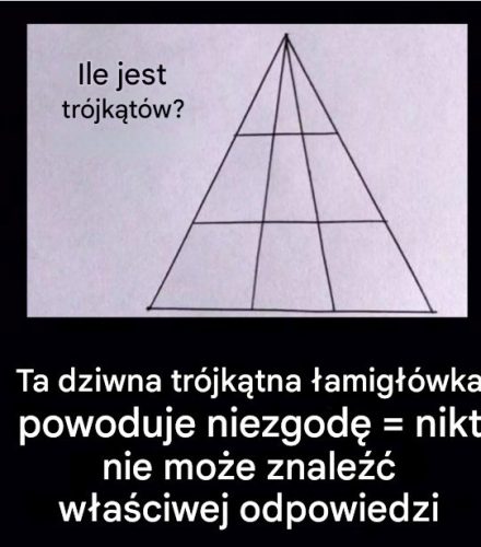 Prawie nikt nie potrafi znaleźć właściwej odpowiedzi.