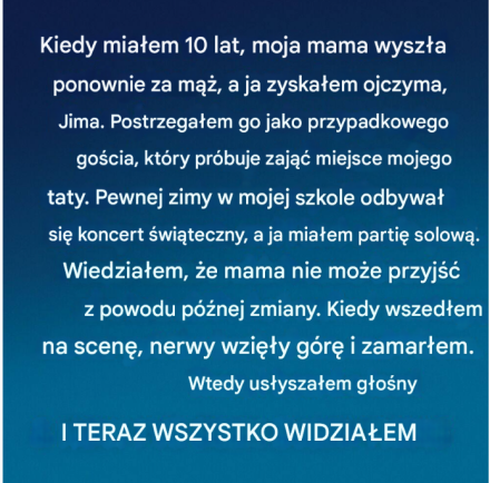Koncert świąteczny, który zmienił moje spojrzenie na mojego ojczyma!
