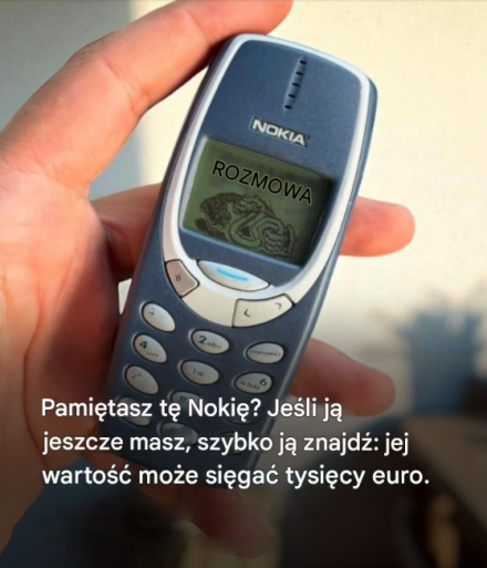 Czy legendarna Nokia 3310 wkrótce powróci?