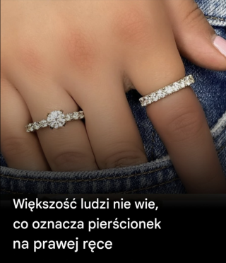 Noszenie pierścionka na prawej ręce: co to oznacza?