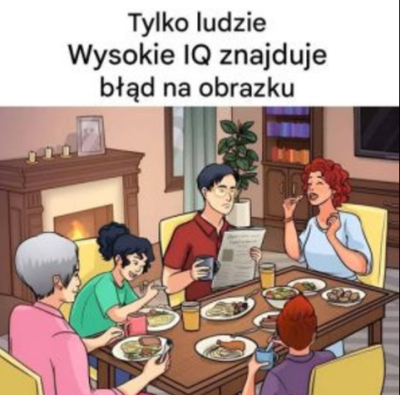 Co jest nie tak na tym zdjęciu?