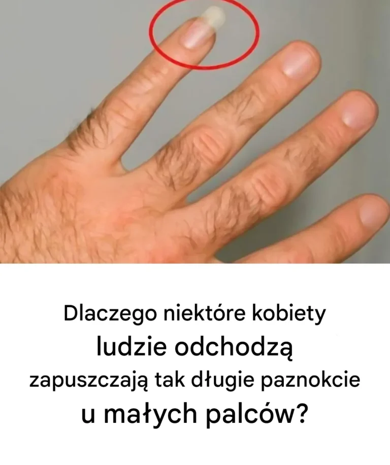 Dlaczego niektórzy ludzie zapuszczają długie paznokcie u małych palców?