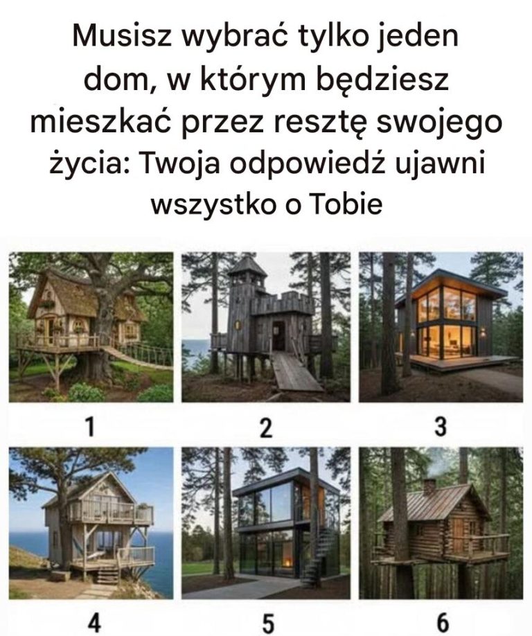 Musisz wybrać tylko jeden dom, w którym będziesz mieszkać przez resztę swojego życia: Twoja odpowiedź ujawni wszystko o Tobie.