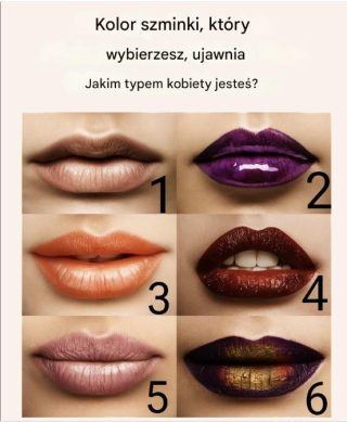 Kolor szminki, który wybierzesz, ujawnia, jakim typem kobiety jesteś.