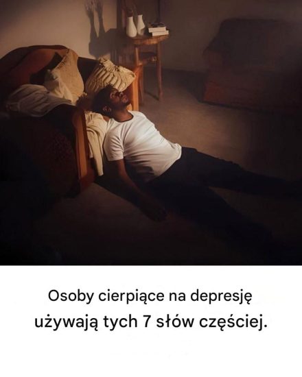 Osoby cierpiące na depresję używają tych 7 słów częściej.