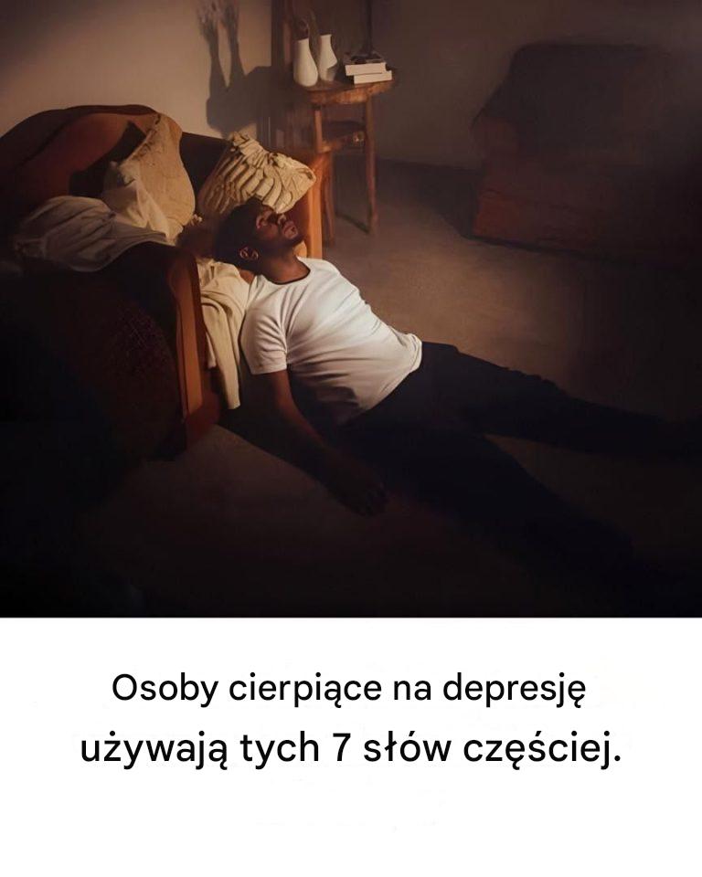 Osoby cierpiące na depresję używają tych 7 słów częściej.
