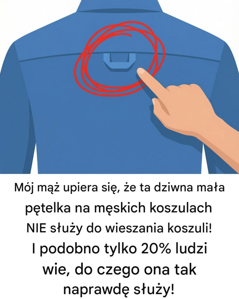 Dlaczego koszule z guzikami mają szlufki z tyłu