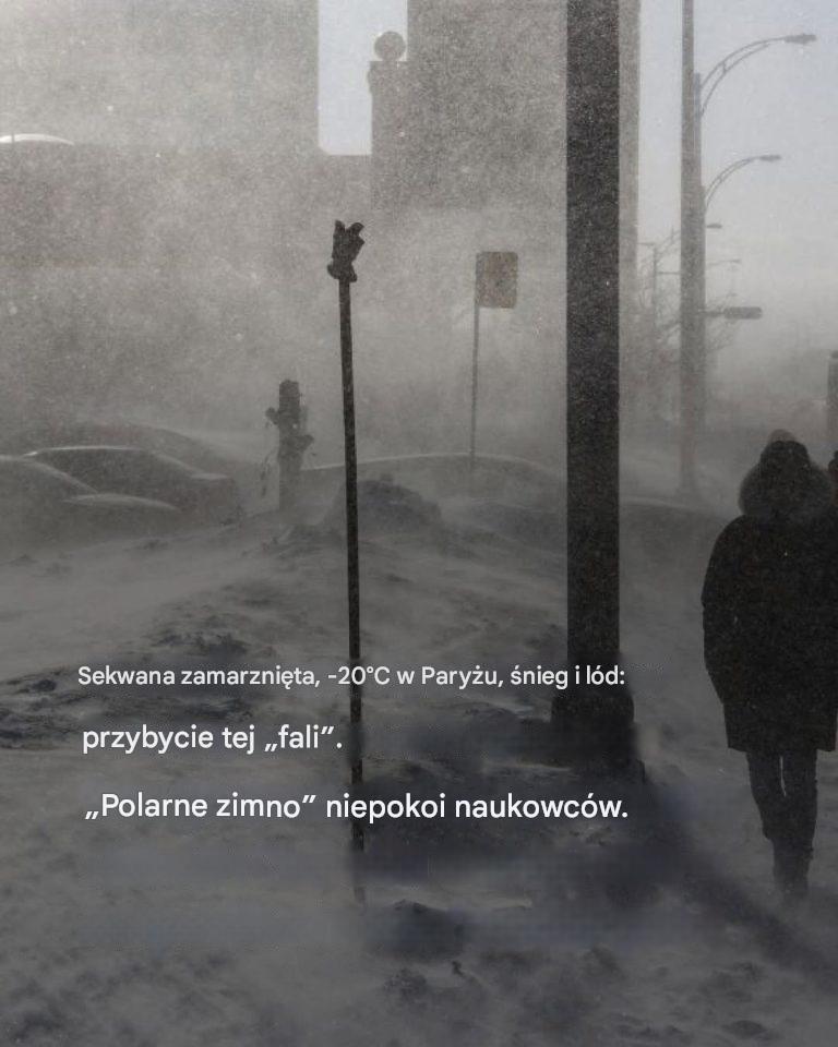 Temperatury -20°C, całkowicie zamarznięta Sekwana… Czym jest AMOC, którego zniknięcie mogłoby zakłócić nasze zimy?