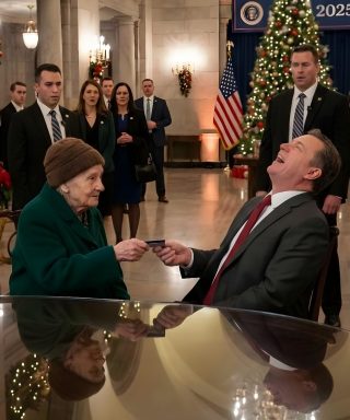 „Chcę tylko sprawdzić saldo” — 90-letnia kobieta została wyśmiana przez milionera… aż stało się coś, czego się nie spodziewał