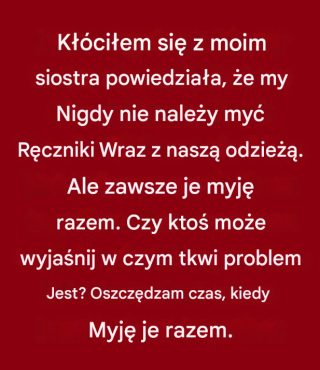 Prawda o praniu ręczników i ubrań razem