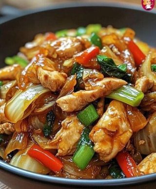 Piekę dwa razy w tygodniu: chińskie stir-fry z 5 piersiami z kurczaka 1 szpiczastą kapustą 2 duże cebule 1 pęczek dymki…