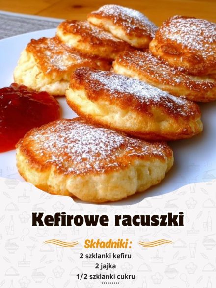 Delikatne i puszyste racuszki z kefirem – przepis na szybkie śniadanie lub przekąskę