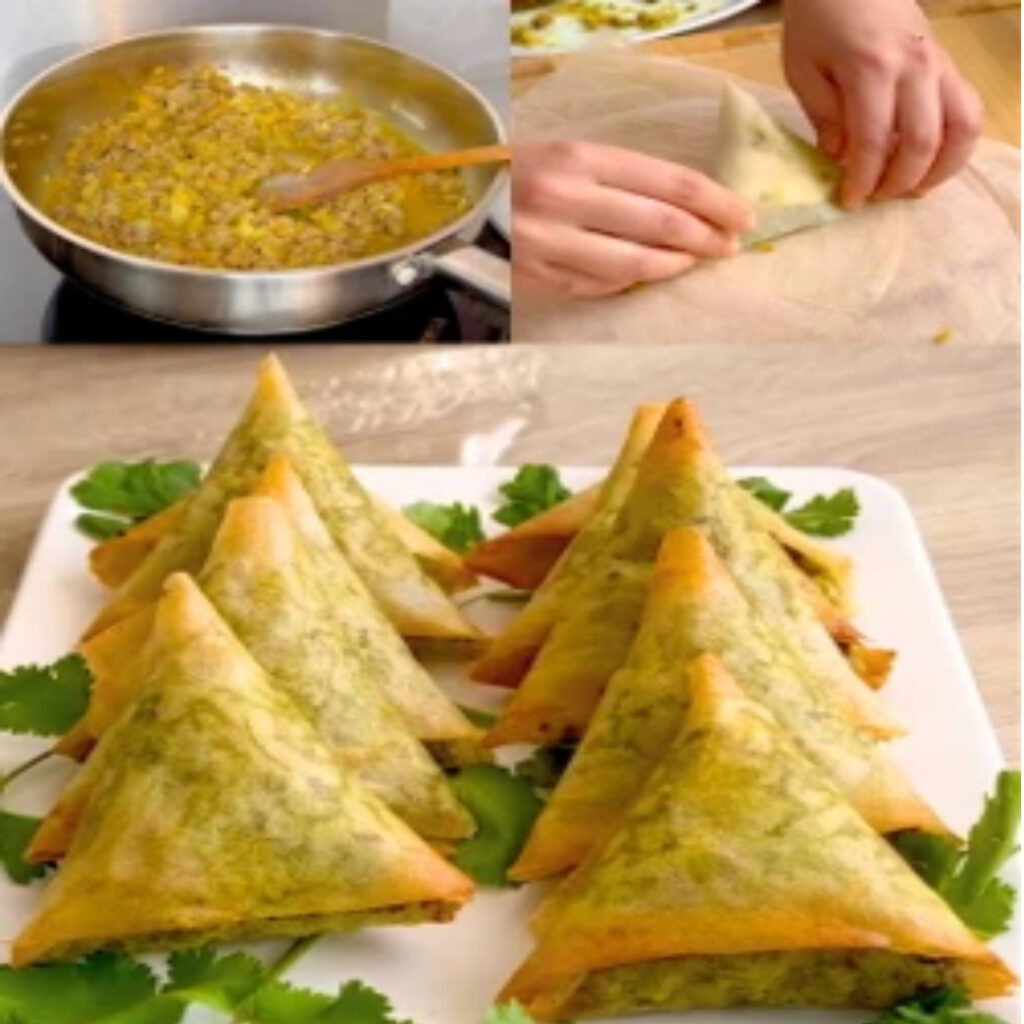 Mięsne trójkąty: przepis na smaczne danie do spróbowania